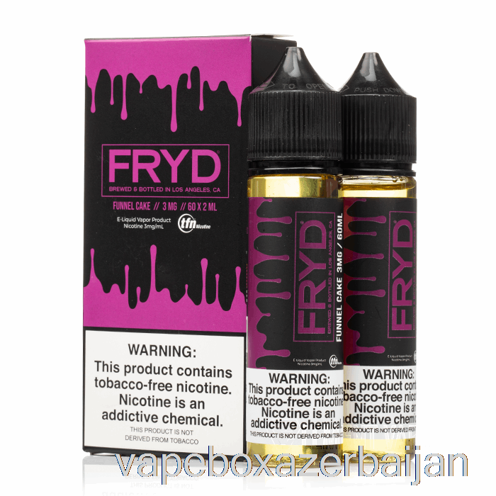 Vape Smoke Funnel Cake - FRYD E-Liquid - 120mL 0mg